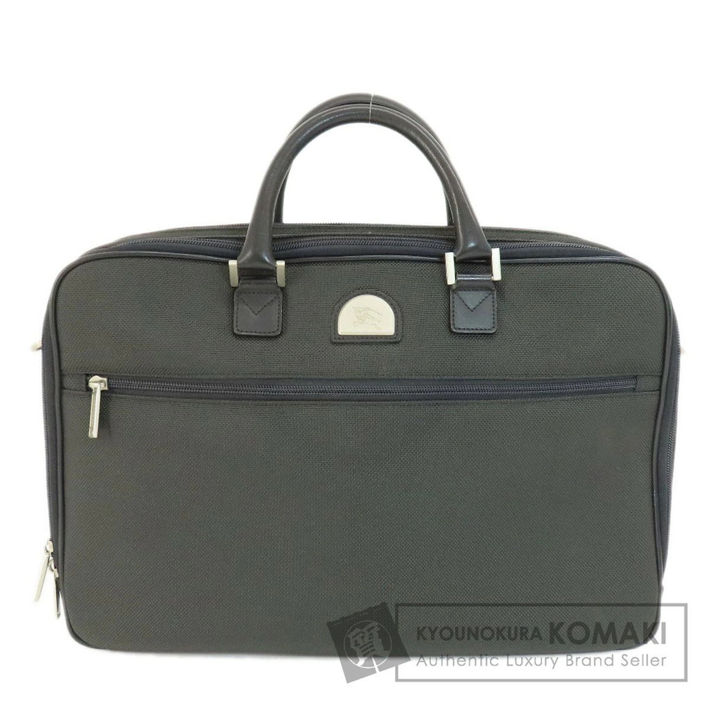 Burberry logo business bag canvas